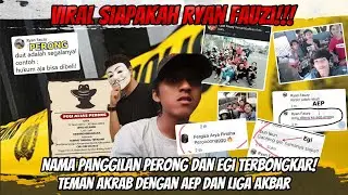 Misteri Akun Ryan Fauzi❗ Memiliki Nama Perong Dan Egi, Kenal Aep Apakah Dia Otak Kasus Vina Cirebon?