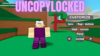 ROBLOX CHARACTER CUSTOMIZATION SYSTEM UNCOPYLOCKED