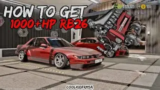 How To Get 1000 HP RB26 In CAR PARKING MULTIPLAYER 2 #cpm2 #rb26dett #s13silvia #jdmcars #jdm