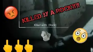 Getting killed by a rock?!?!