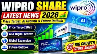 Wipro Share Latest News 2026 | Price Target, AI Growth & Future Outlook