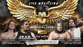 Jeff Baker/ Jeff Connelly (The Faction) vs Tyler Foshie/Nick Hammonds (The Pineapple Express)