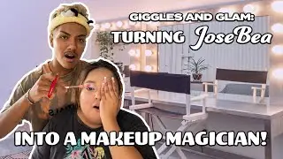 TURNING JOSEBEA INTO A MAKEUP MAGICIAN!!!