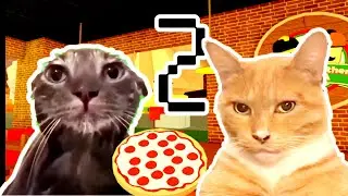roblox work at a pizza place sound effects but with cats PART 2