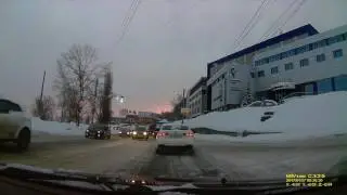 Пример записи видеорегистратора Mio MiVue C325 - день.