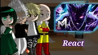 •||One Punch Man react to Rap do garou cósmico|| (