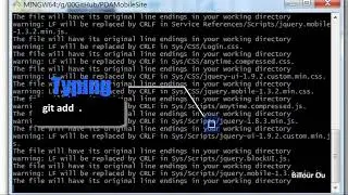 Uploading a existing project from git to github. branch master