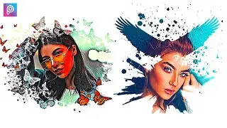 Amazing PicsArt Splash Effect | Picsart Editing Tutorial | Picsart photo editing