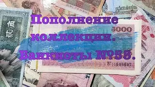 Пополнение коллекции. Банкноты №55.