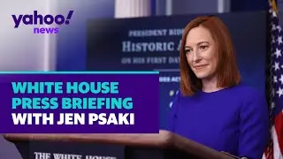 WATCH LIVE:  White House Press Secretary Jen Psaki holds the daily briefing.