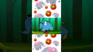 Hickory Dickory Dock - Elephant #shorts #baby #elephant #hickory #animals #nurseryrhymes #babyshark