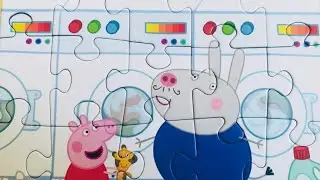 Peppa 🐽 Pig Series 📺 1/10 | Laundromat 🧺 Jigsaw 🧩 Puzzle