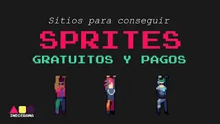 Conseguir SPRITES gratuitos y pagos para tu JUEGO 2D!