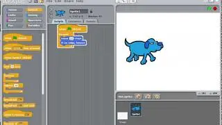 how to make a sprite walking in Scratch