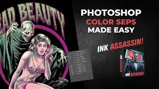 Photoshop Color Separations Made Easy: Meet Ink Assassin, Your Time-Saving Tool!