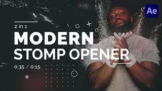 Modern Stomp Opener | After Effects Template