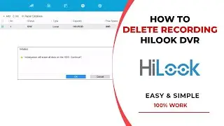 How To Delete Recording From CCTV