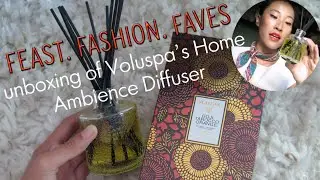 Unboxing of Voluspa's Home Ambience Diffuser