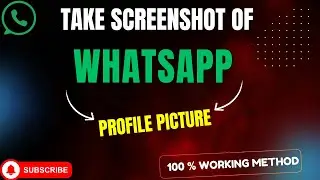 How To Take Screenshot Of Whatsapp Profile Picture | Take screenshot of Whatsapp dp 2024