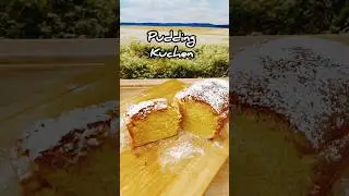 Schneller Pudding Kuchen, fluffig und saftig,  einfach lecker 😋