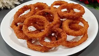 How To Make Crispy Onion Rings| Onion Rings Recipe