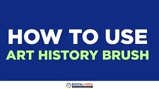 Photoshop Art History Brush Tool Tutorial