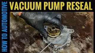 Reseal Your Volvo Xc60's Vacuum Pump To Fix That Oil Leak!