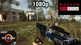 Warzone | RX 550 2gb | low 1080p