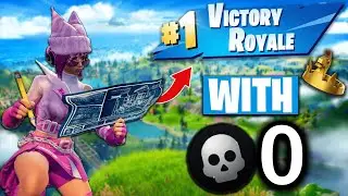 I WON A Game Without Doing *ANY DAMAGE* In Fortnite