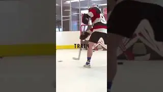 Max Ivanov hockey challenge with HockeyShot