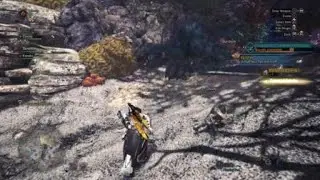 Monster Hunter World: Iceborne: Guiding lands Tempered Nargacuga co-op (Selecah, using dual blades)