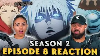 GOJO ISN'T WORRIED BUT SHOULD HE BE?! | Jujutsu Kaisen S2 Ep 8 Reaction