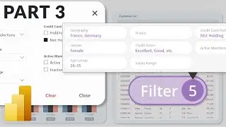 Build a Slicer Panel in Power BI Like a PRO - Part 3