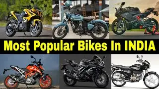 13 Most Popular bikes in India | Top selling bikes in India | ENGINEER SINGH