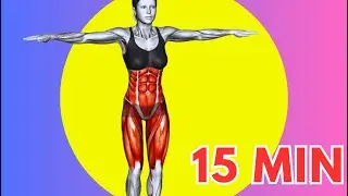 15 min Fat Burning Workout for TOTAL BEGINNERS (Achievable, No Equipment)