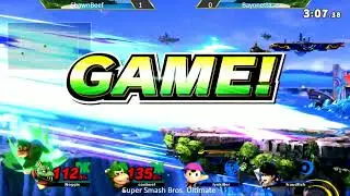 KOG3 - Shawn Beef (P1/P2) VS Bayonetta (P3/P4) WF Smash Bros. Ultimate