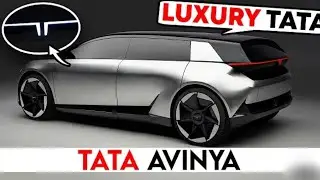 New लोगो के साथ टाटा की electric car AVINYA. Electric Concept Makes Global Debut – New Tata Logo