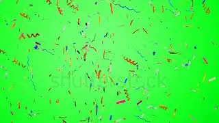 Happy new year green screen effects video
