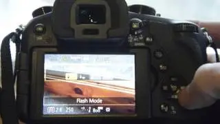 How to set flash settings on Panasonic FZ-1000