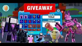 2k SUBSCRIBER GIVEAWAY - 2K GEMS, GODLYS, MYTHICS, EXCLUSIVES AND MORE #toilettowerdefense #roblox