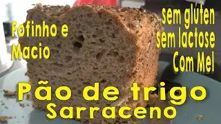 Delicious gluten-free buckwheat and honey bread
