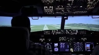 Landing VTBU U-tapao Airport Thailand