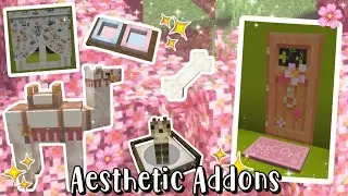 VÁRIOS ADDONS AESTHETIC 1.20 🌷🩷
