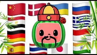Cocomelon  in different languages meme