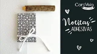 Notitas Adhesivas ★ Encuadernación con tela ★