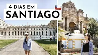 o que fazer em SANTIAGO em 4 dias | VLOG CHILE 1 🇨🇱