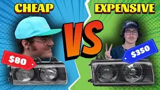 $80 vs $350 E36 Headlights
