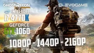 GHOST RECON WILDLANDS - GTX 1060 6GB - i7 4770K - 1080p - 1440p - 4K - FRAMERATE TEST | СlevoGame