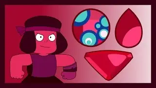 Steven Universe | Ruby Gem Corrupted Shattered (Fan Art)