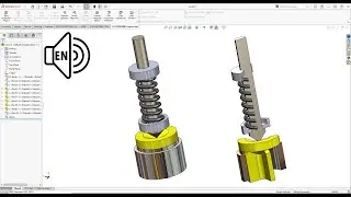 Angle Safety Valve SolidWorks 2021 Tutorial Part 3!